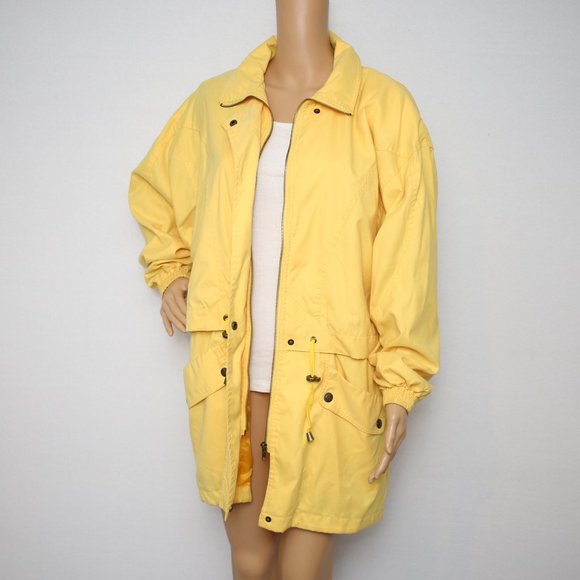 Aeros Yellow Oversized Utility Jacket XS - Picture 8 of 13